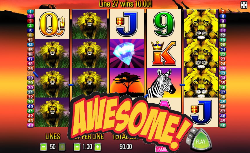 50 lions video slots free online casino